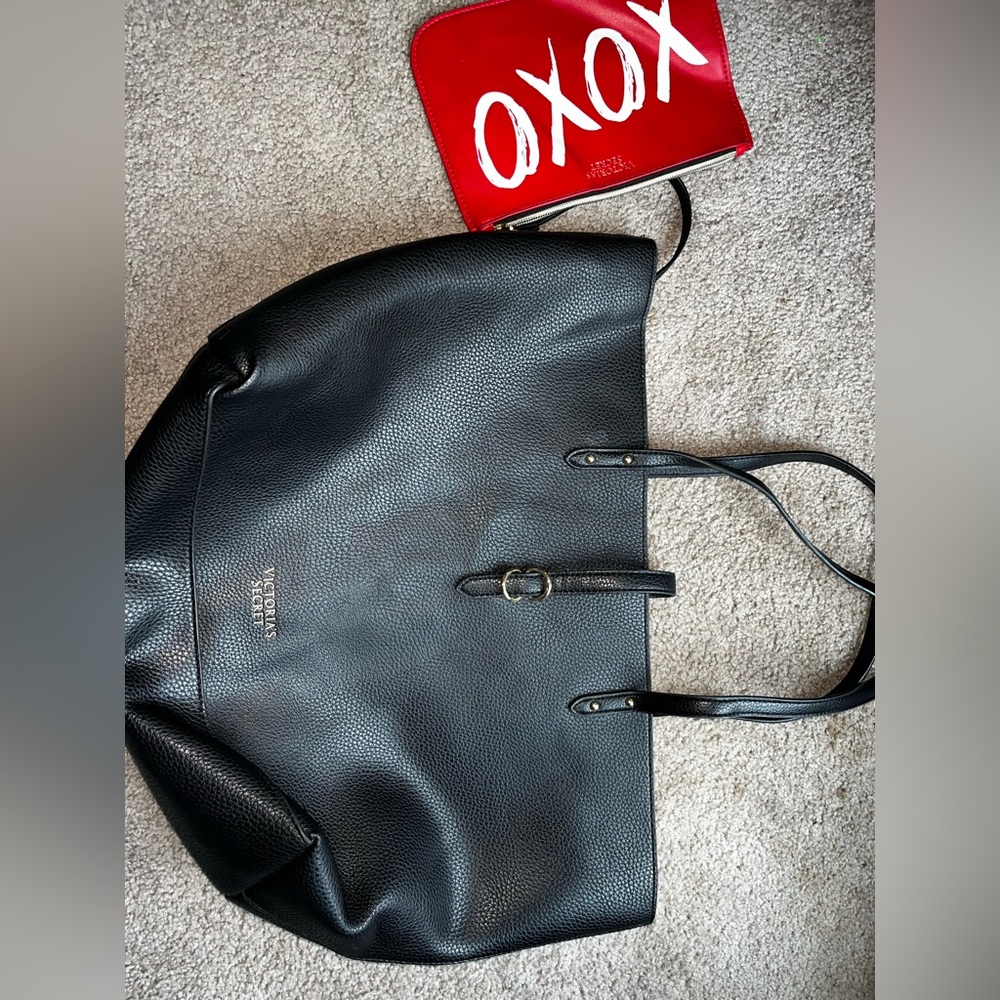 Victoria’s Secret black tote bag/purse